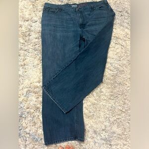 TRUE NATION (DXL store brand) Big and Tall Denim 46x30 Relaxed Fit Str Leg jeans